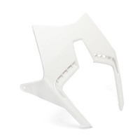 Neu Motorrad ZubehöR Windschild Windschutz Windabweiser Fliegengitter Weiß