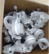 CEA-20103 Stiffy Rod Supports white clip cradle  3.5 in J Hook 30 count