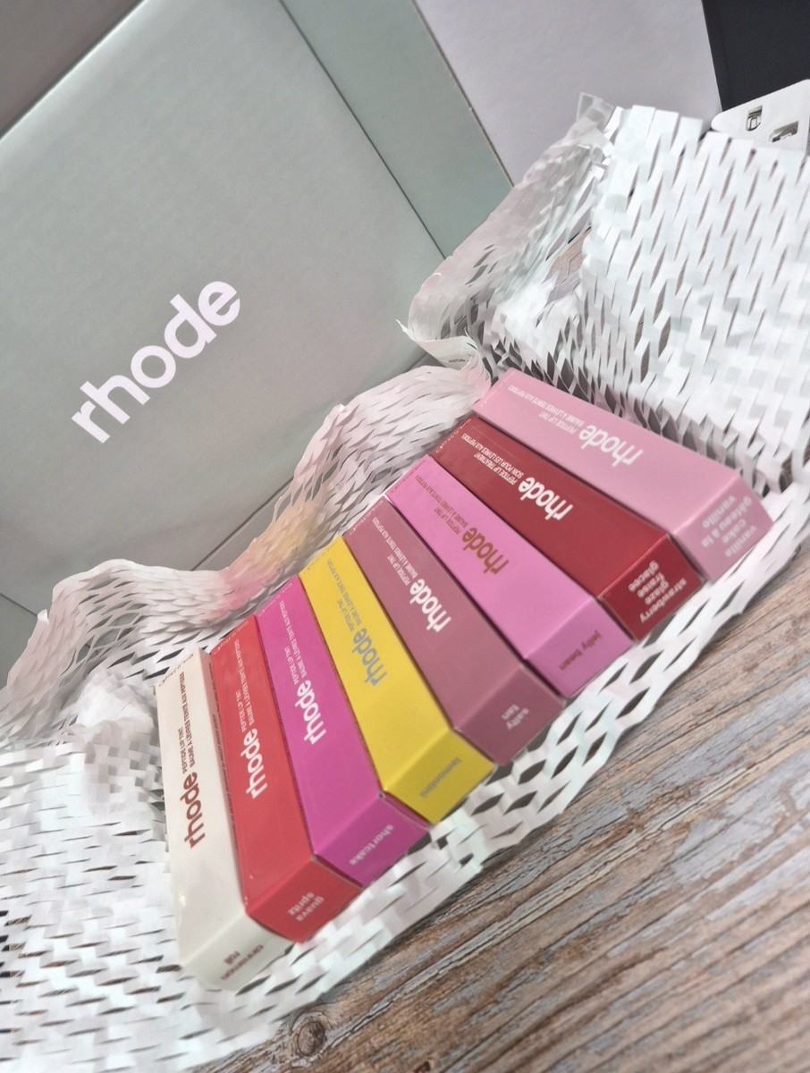 Rhode Peptide Lip Tint Bundle of 8 – Full Size NIB Sealed Gift Set