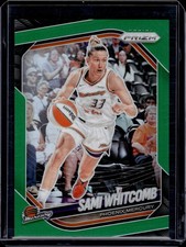 2025 Panini WNBA Prizm #108 Sami Whitcomb Green Prizm