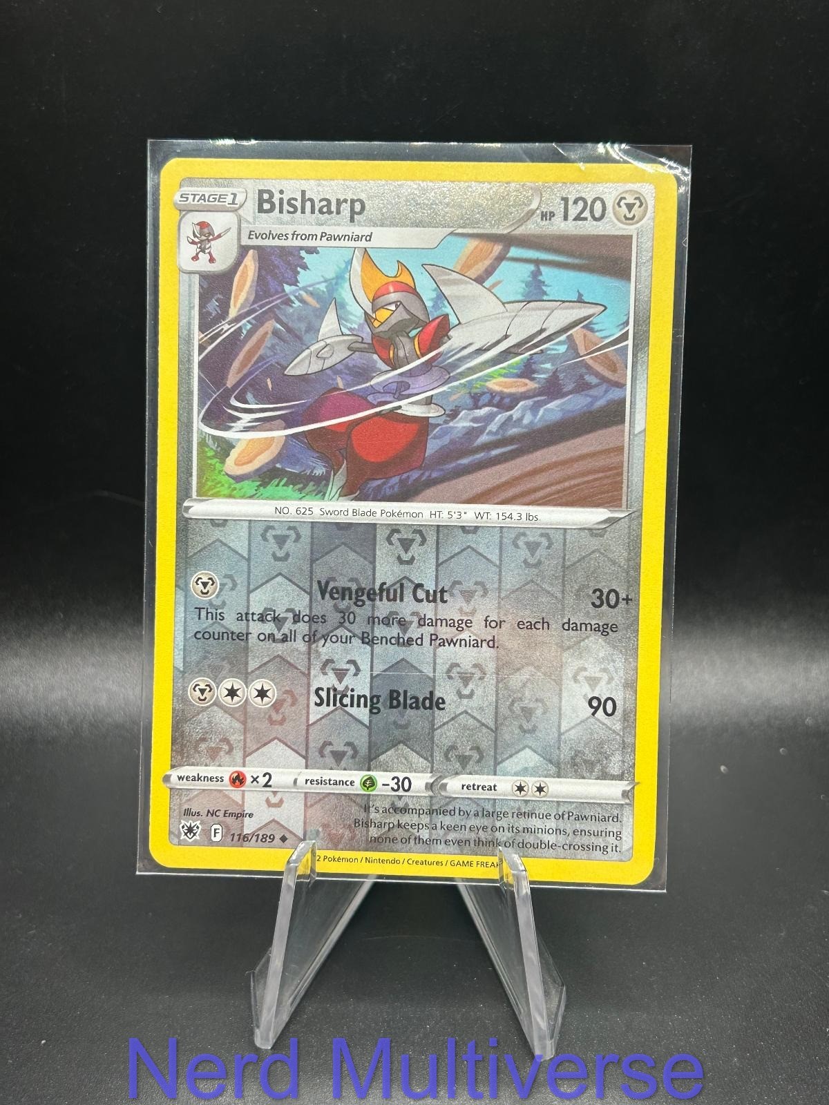 BISHARP 116/189 UC ASTRAL RADIANCE POKEMON REVERSE HOLO NM/M
