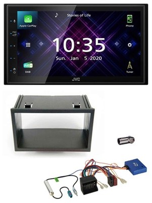 JVC DAB 2DIN CAN-Bus Bluetooth USB Autoradio für VW Golf IV Polo T4 2005-2009 sc