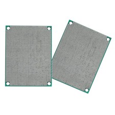 2Pcs Breadboard Solderable Boards 80mm x 60mm Green Circuit PCB Board