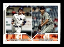 2023 Topps Update #US262 Cody Sedlock RC Michael Papierski RC (NM+)(BAS)