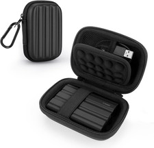 Carrying Case Compatible with Samsung T7 Shield/T7/T7 Touch Portable SSD USB 3.2
