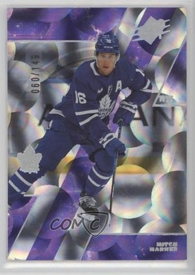 2023-24 SPx Purple Parallax 60/149 Mitch Marner #30 14d2
