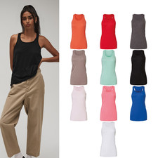 Bella + Canvas Flowy Racerback Tank Top 8800 - Womens Summer Round Neck Vest Top