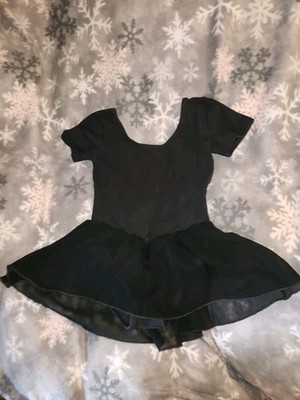 Kinder Ballett Anzug Turn Tanz Body Ballerina 110 116 Bloch schwarz Röcken Tütü
