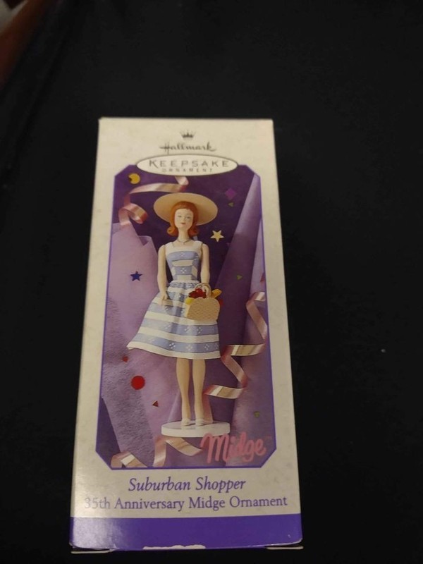 1998 Hallmark Keepsake Ornament "Suburban Shopper Midge" 35th Anniversary 4.5"