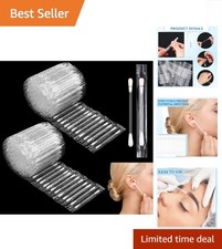 200 Individually Wrapped Saline Solution Swabs for Effective Piercing Aftercare