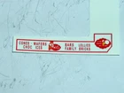 One right-hand Replacement decal Matchbox Lesney 47b Commer Lyons Maid Ice Cream
