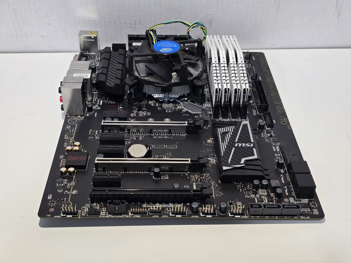 MSI Z170A Gaming Pro Carbon Motherboard, Intel Core i7-6700K