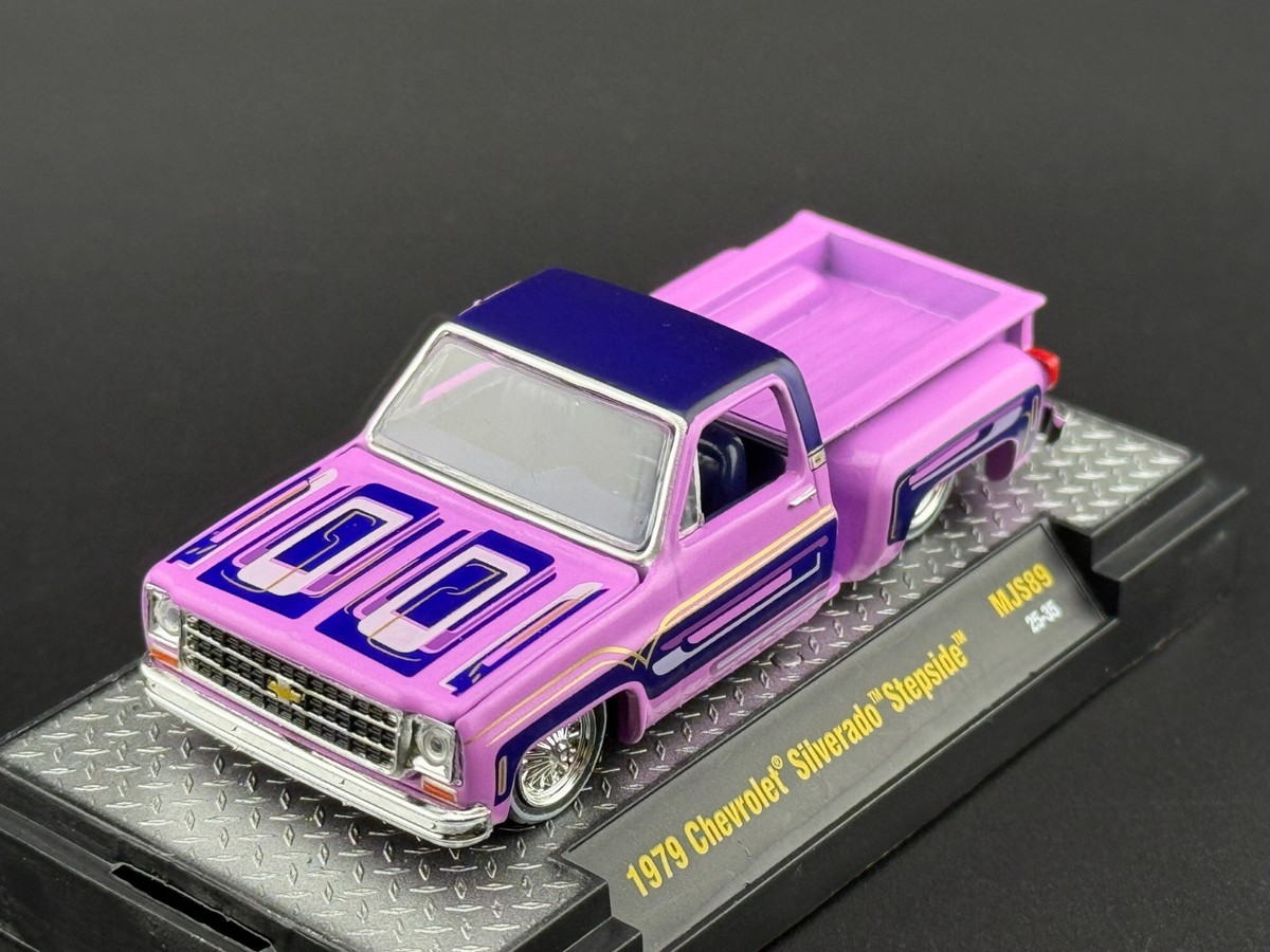 M2 1978 Chevrolet Silverado Stepside Lowrider Purple 31500 MJS89 1
