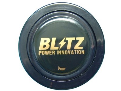 BLITZ POWER Steering Wheel Horn Button Gold JDM R34 Silvia S15 Supra RX7 FD MOMO