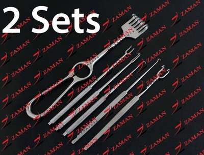 Skin Hook Surgical Retractors Fomon Volkman Joseph Gillies Instruments 12 PCs ZP