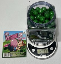 Dubble Bubble 1 Inch Watermelon Gumballs 2lb Bulk Vending Machine Refill Candy