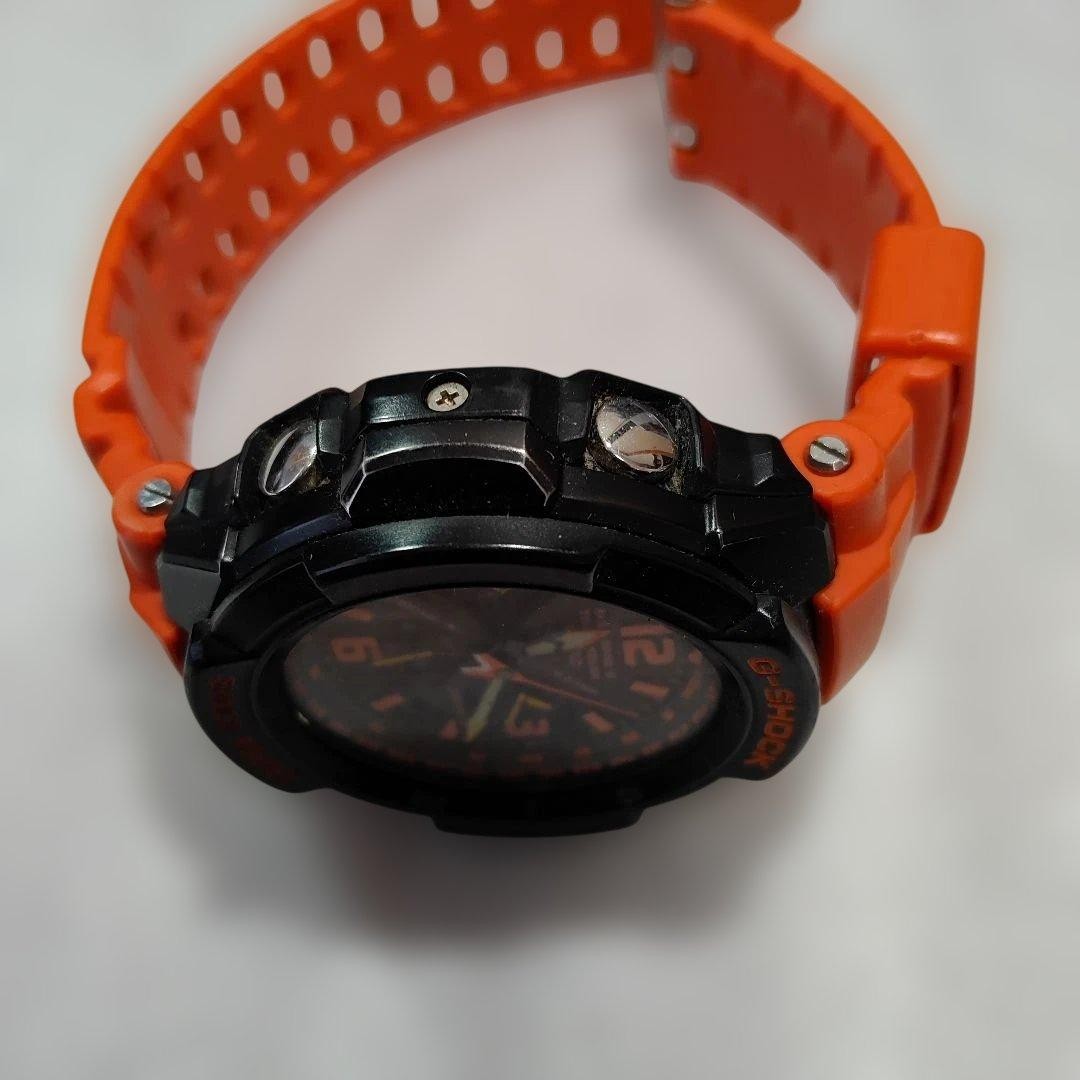 CASIO G-SHOCK GW-3000 Sky Cockpit Men's Watch Orange Strap Tested