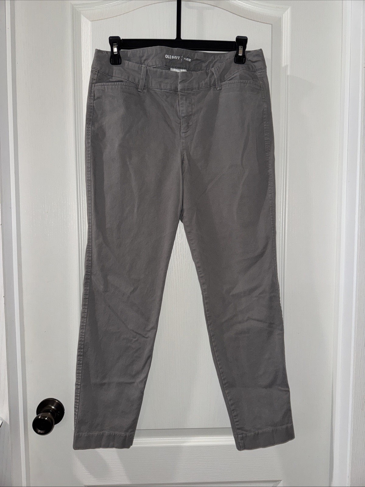Old Navy Pixie Pants Gray Career Work Women’s Siz… - image 1