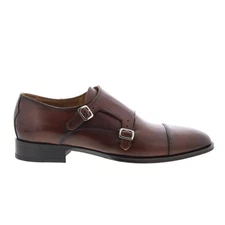 Pastori by Di Bianco Romulus Mens Brown Loafers & Slip Ons Casual Shoes