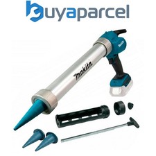 Makita DCG180Z 18v Lithium Ion Cordless Caulking Gun 600ml Cartridge +300ml Bare