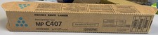 Genuine Ricoh MP C407 842208 Cyan Toner Print Cartridge OEM Original - Sealed