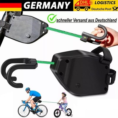 Fahrrad Abschleppseil Mountainbike Eltern Kind Zugseil Tragbar Draussen Tool DHL