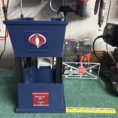   Cobra 3D Printed Check Point   Custom Diorama Accessory GI Joe