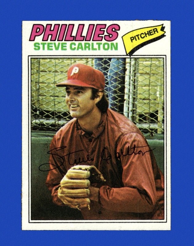 1977 Topps Set-Break #110 Steve Carlton NR-MINT *GMCARDS*