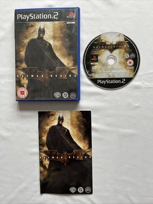 Batman Begins PS2 Spiel - Komplett - Getestet & Funktioniert - PAL