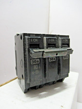 GE ABB THQB32030 30 Amp 240 Volt 3 Pole Bolt On New Style -WARRANTY
