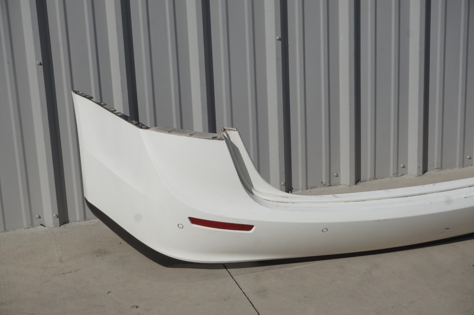 Maserati Ghibli 2014-2019 Rear Rear bumper White