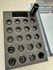 VOLK RACING RAYS LUG NUTS DURA NUT L42 STRAIGHT LOCK Set 12X1.5 42mm 12 X 1.5