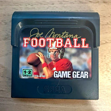 SEGA Joe Montana Football (Sports) for Sega Game Gear Multiplayer