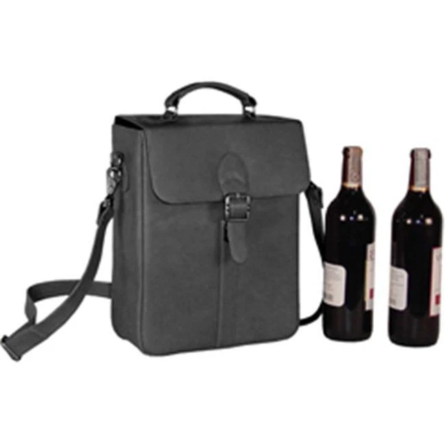 Double wine 2025 bottle carrier