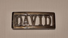 DAVID Custom Personalized Name Belt Buckle -Put your name or word on Buckle