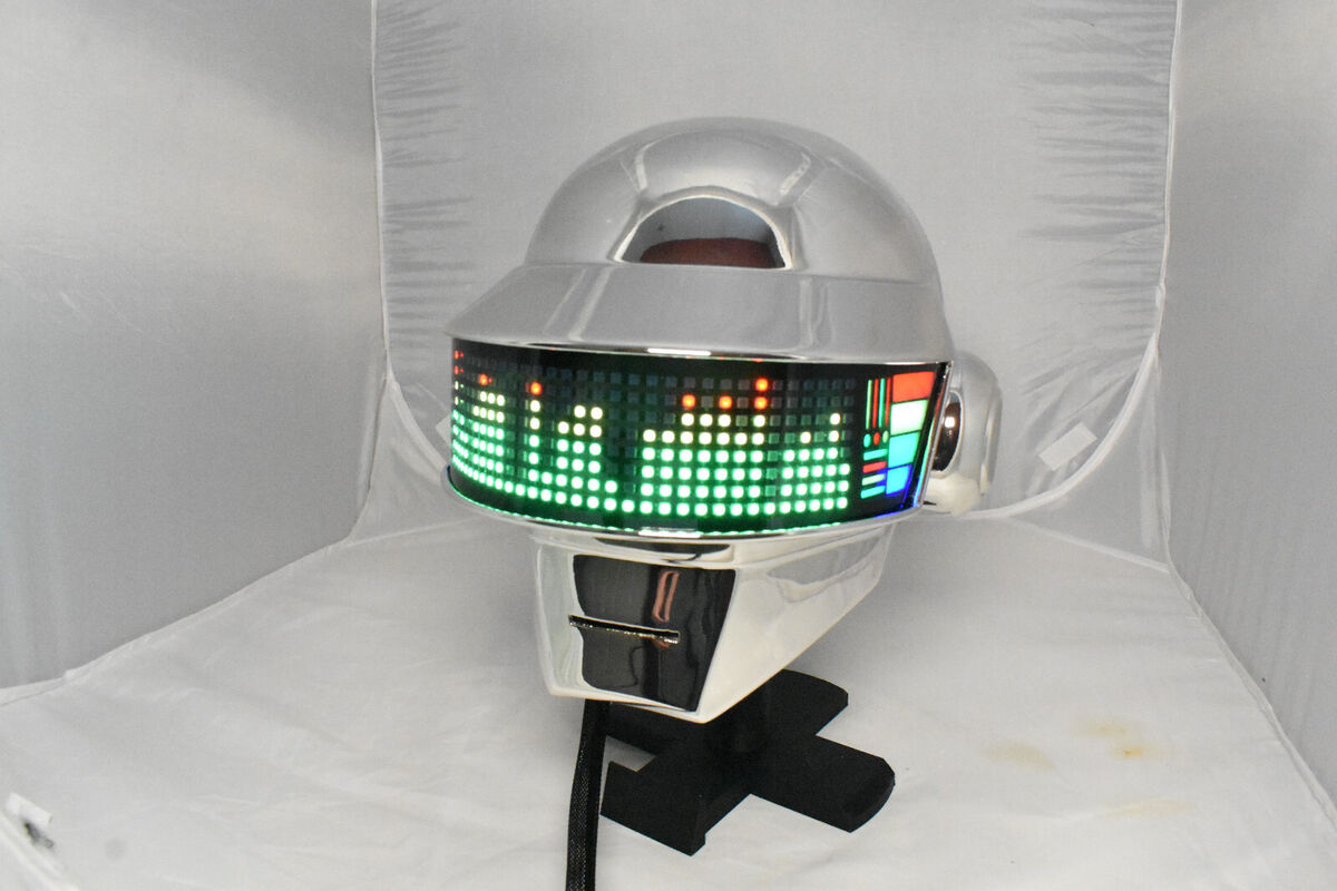 Thomas RGB Daft Punk Helmet Discovery Era - Chromed Mask DJ Thomas RGB Daft Punk Helmet Discovery Era - Chromed Mask DJ