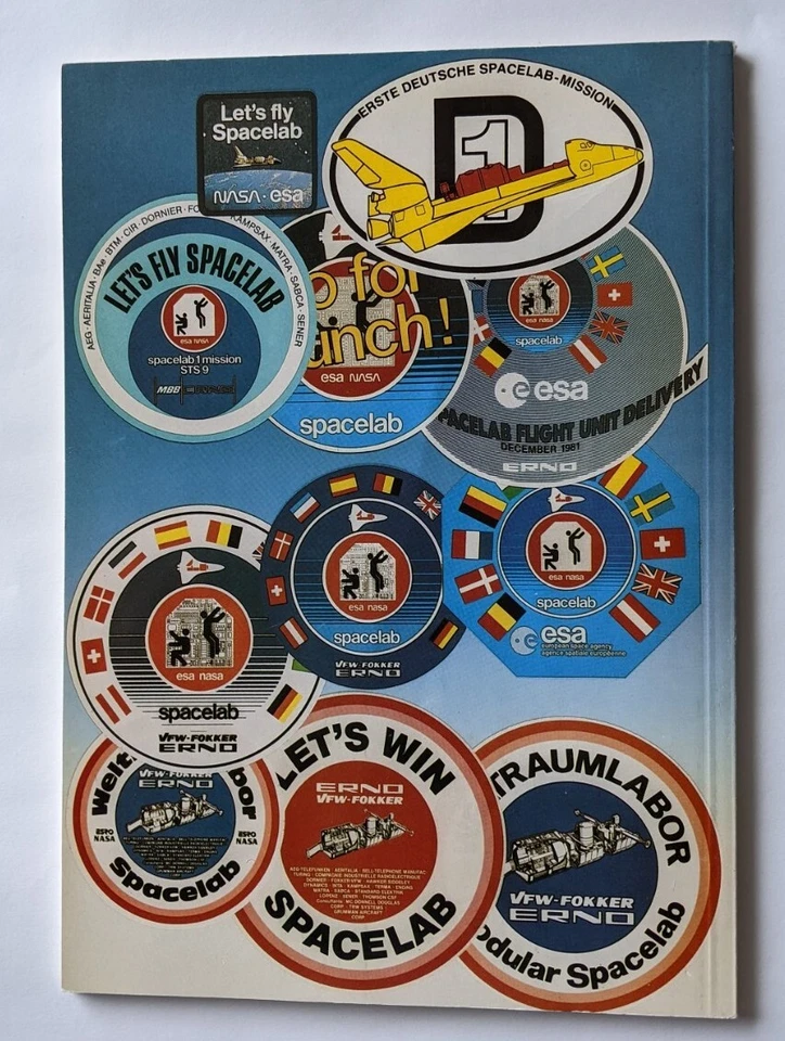 NASA ESA Spacelab "Departure for the eighth Continent" Klaus Berge signed RARE. - Image 3 of 4