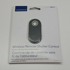 INSIGNIA WIRELESS REMOTE SHUTTER CONTROL FOR Nikon - NS-WSCN-C LOOK DESC. B320