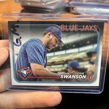 2024 Topps Update Golden Mirror Image Variation # US312 Erik Swanson