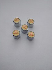 Set Of 5 Wheel Tire Caps Air Valve Stem Cover For Lexus Car Rx Gx Lx Nx Es Ux
