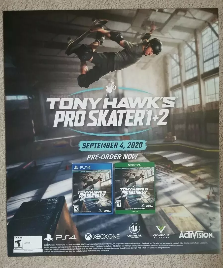 Tony Hawk's Pro Skater 1 + 2 - Xbox Series X|S/Xbox One (Digital)