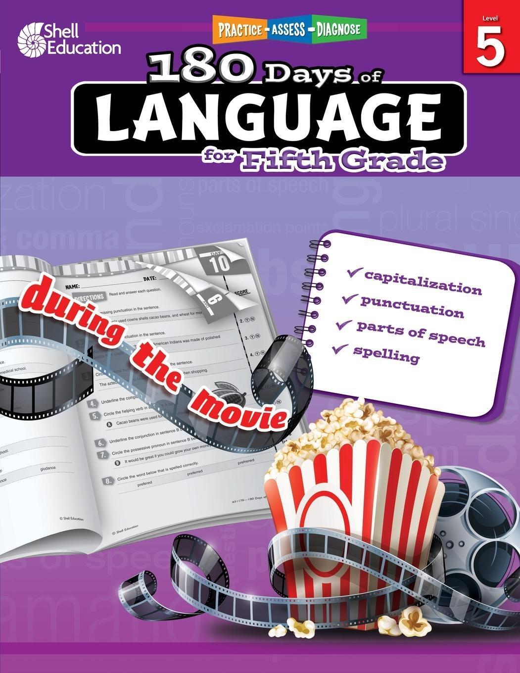 Thumbnail - 180 Days Of Language For Fifth Grade | Suzanne I. Barchers |
