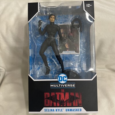 McFarlane DC Multiverse THE BATMAN SELINA KYLE Unmasked 7  Action Figure New