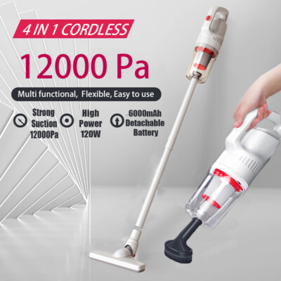 Cordless Vacuum Cleaner, 4 in 1 Lightweight Cordless Stick Vacuum with 36,600RPM