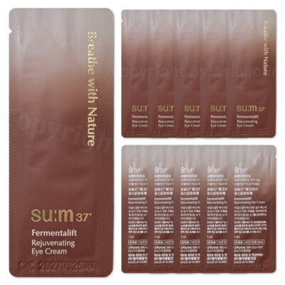 SU:M37 Fermentalift Rejuvenating Eye Cream 1ml (10pcs ~ 150pcs) Sample Newest