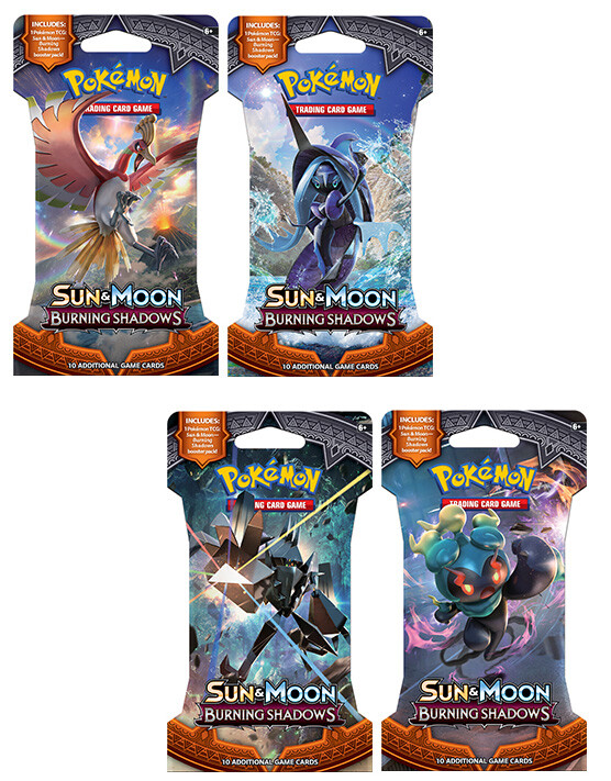 1 x 10-Cards Burning Shadows Pokemon Sun Moon Booster Blister Sealed Pack  ENG | eBay Australia