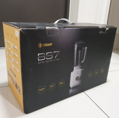 LEQUIP BS7 RPM Quattro Mixer Mixer Mahlwerk Entsafter 4,6 PS 33.000 U/min 8 K...