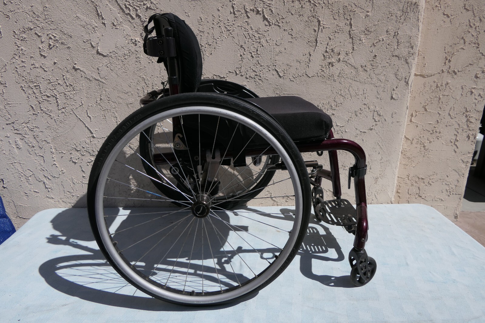 Quickie Q7 Adjustable Wheelchair 16" X 16" J3 Back Supracor Seat FREE