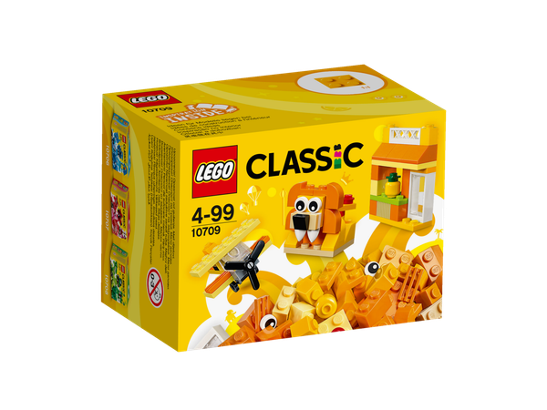 Lego® Classic 10709 Kreativ-Box Orange Neu Ovp_Orange Creative Box New Misb Nrfb-image