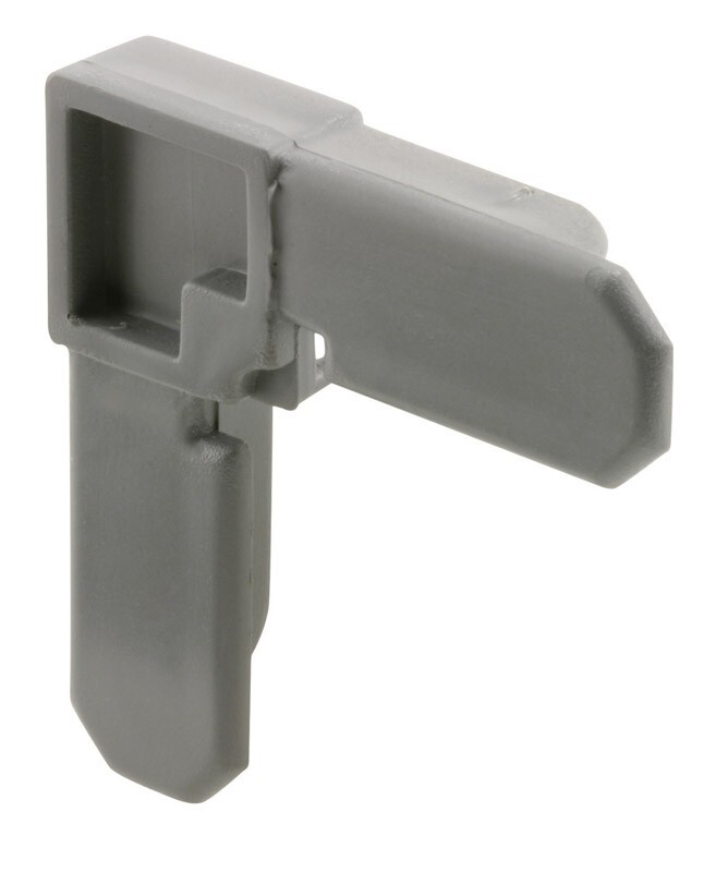 Prime-Line Gray Plastic 5/16 in. W X 3/4 in. L Screen Frame Corner 1 pk Prime-Line Gray Plastic 5/16 in. W X 3/4 in. L Screen Frame Corner 1 pk